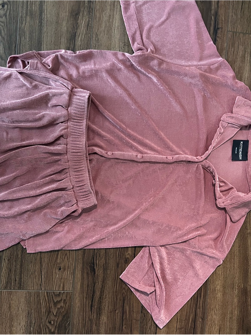 Kittenish Pink Two-Piece Set